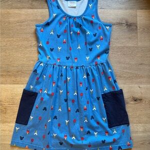 Hanna Andersson Mickey Mouse Ice Cream Dress